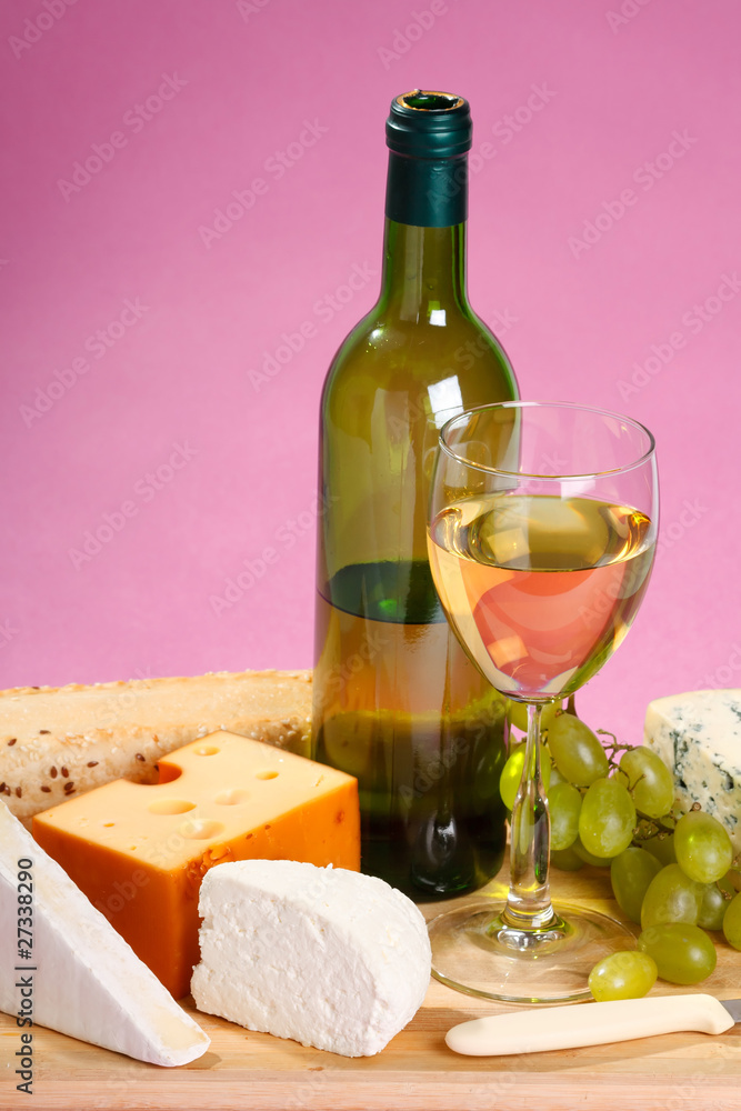cheese and wine