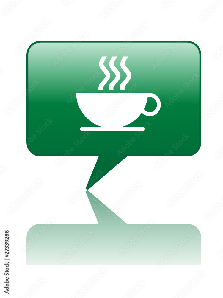 COFFEE BREAK Speech Bubble Icon (cup web button caffeine addict) COFFEE BREAK Speech Bubble Icon (cup web button caffeine addict)
