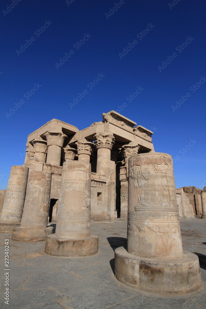 ancient Kom Ombo temple near Aswan, Egypt