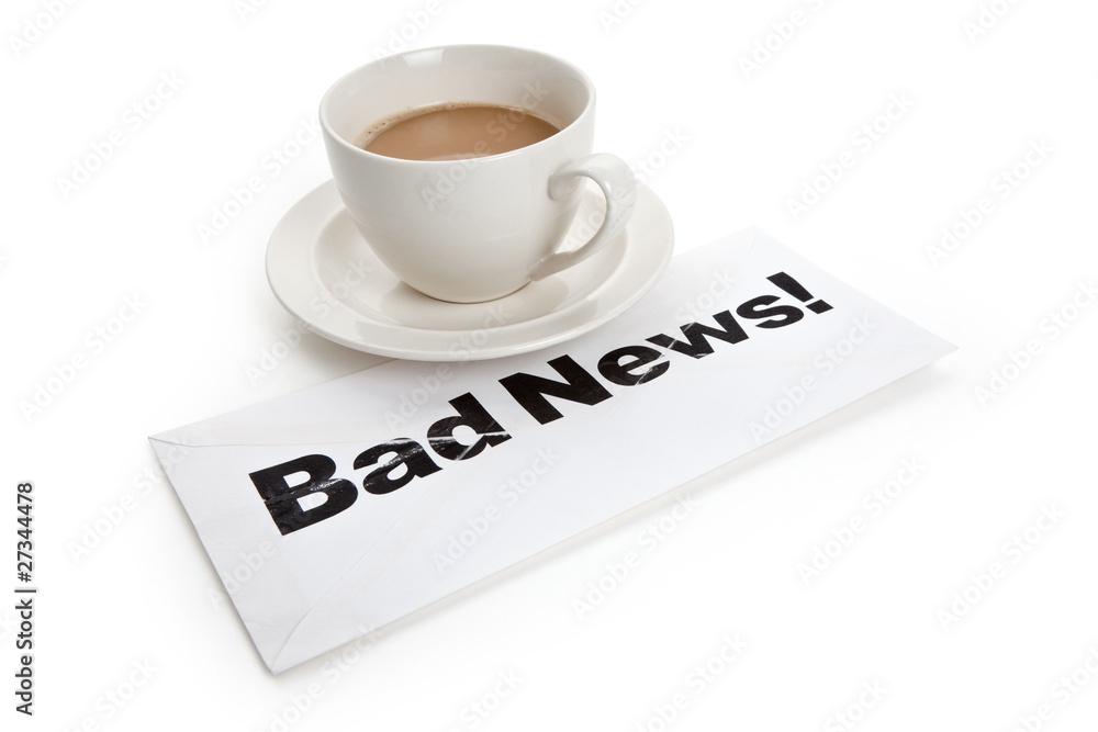 Bad News and envelope Bad News and envelope