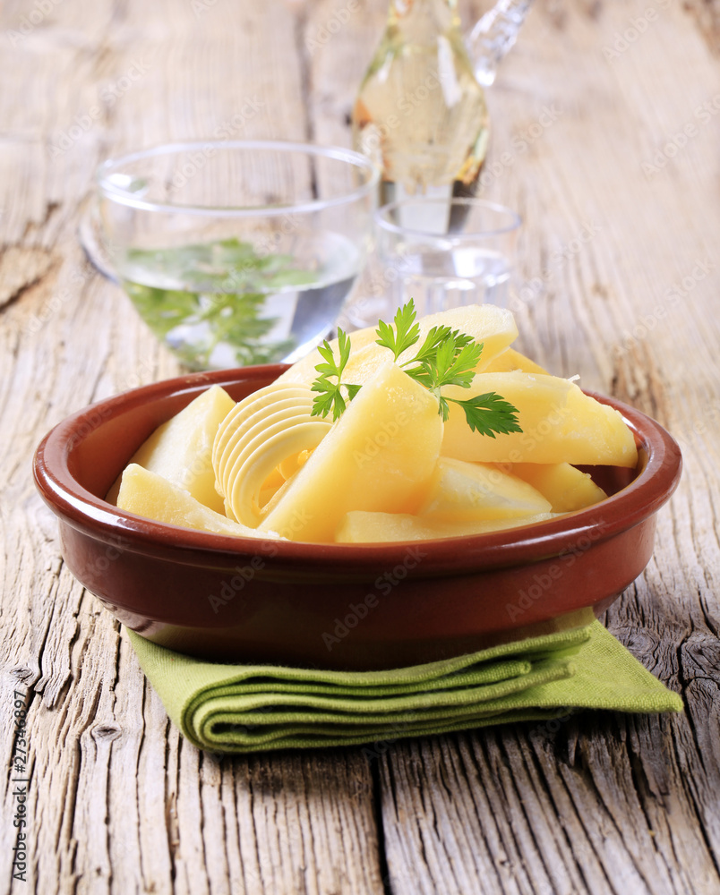 Boiled potatoes Boiled potatoes