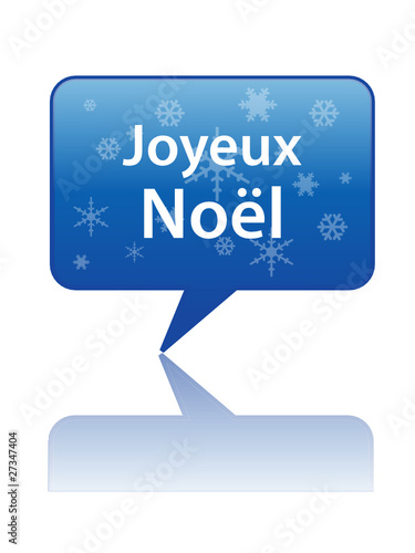 Icône Bulle JOYEUX NOEL (noël père carte de voeux sapin cadeau)