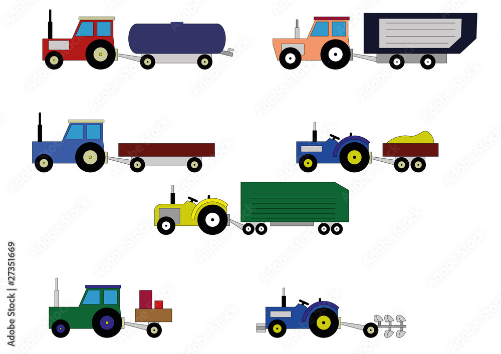 Children's tractors Children's tractors