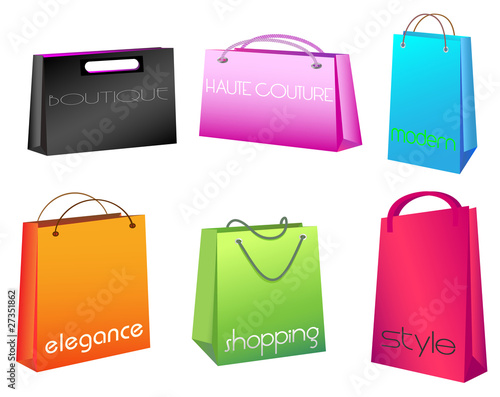 Fashionable shopping bags