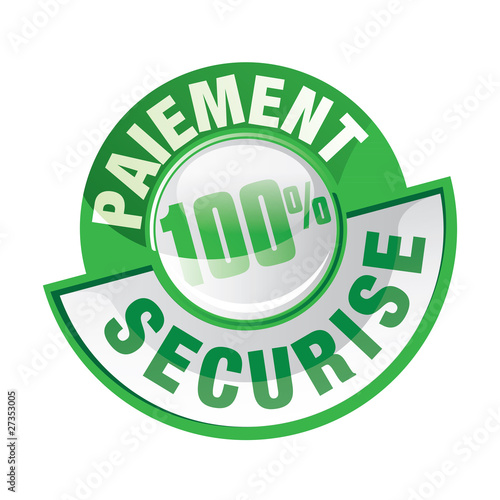 ICONE, BOUTON PAIEMENT 100% sécurisé