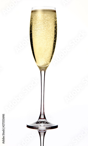 glass of champagne