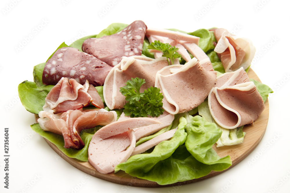 Verschiedene Wurstsorten