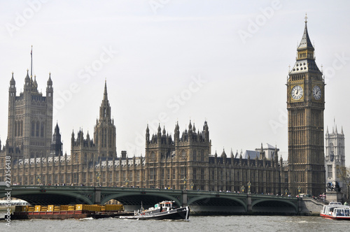 Big Ben and Westminster Bridge  London