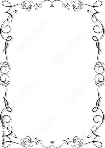 Cornice Ornamentale-Ornamental Frame-Vector