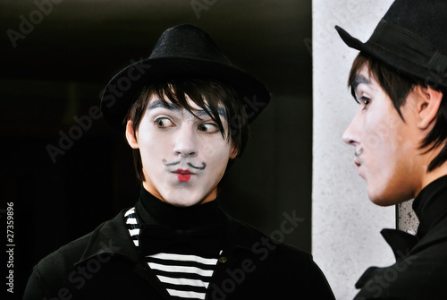 Fototapeta mime
