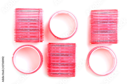 Schilderij op canvas Set of six curlers