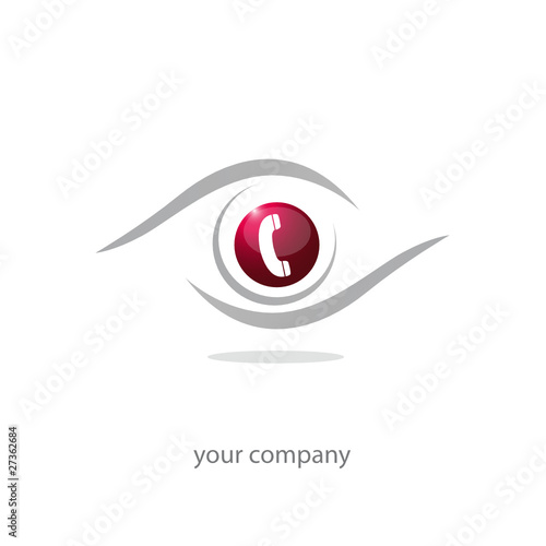 logo entreprise, téléphone