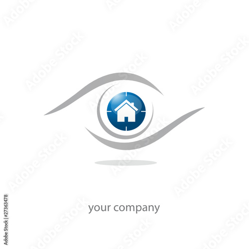 logo entreprise, logo diagnostic immobilier