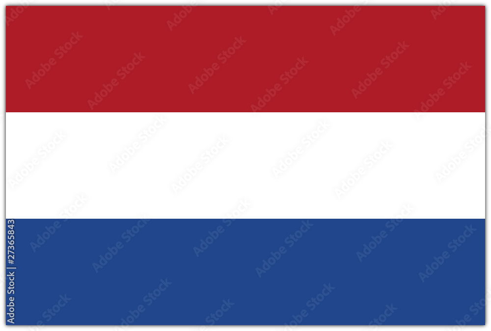 Fototapeta premium Flagge der Niederlande