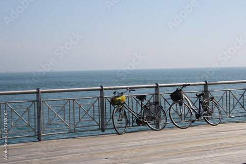 Bike and sea