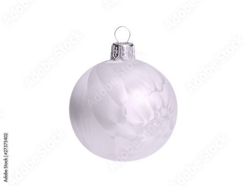Weihnachtskugel freigestellt - christmas ball isolated 26