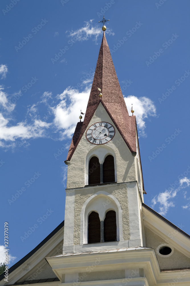 Bell Tower of St Sigmund parish, Kiens - Sudtirol