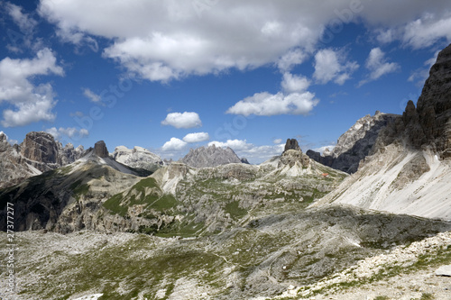 Panorama from Three Peaks of Lavaredo - Dolomites, Italy