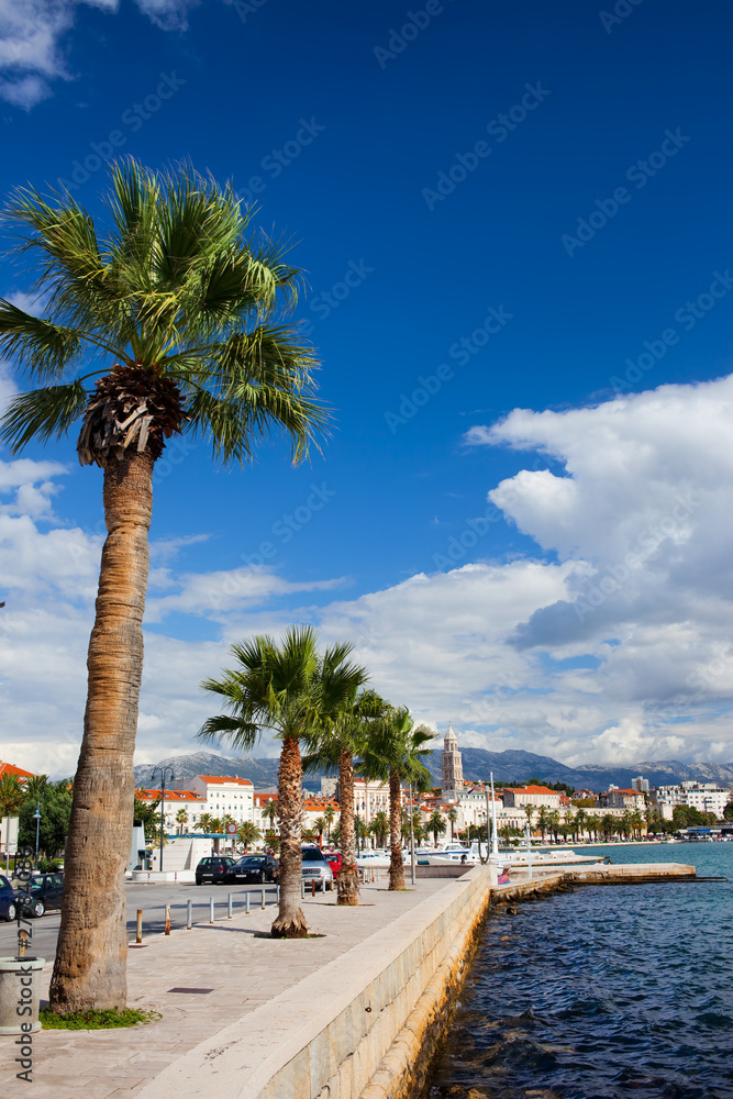 Fototapeta premium Split Waterfront