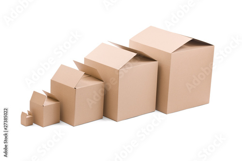 ardboard boxes