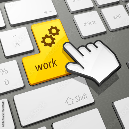 clavier travail
