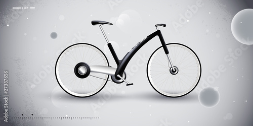 concept bike for urban transportation. product design