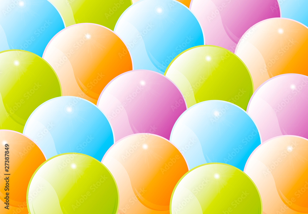 vector background - glossy balls vector background - glossy balls