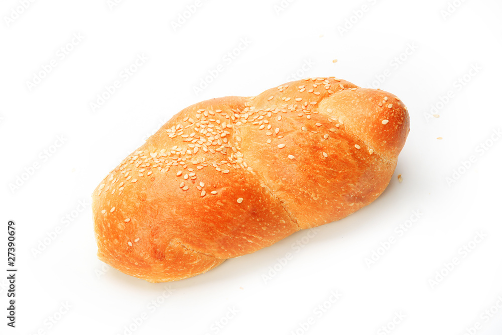 Bread loaf isolated on white background Bread loaf isolated on white background