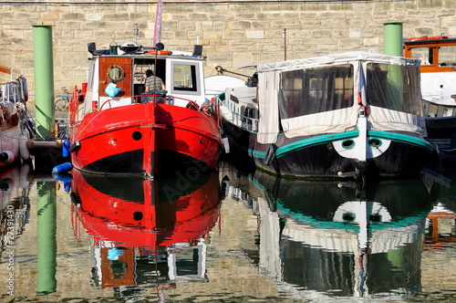 Bateaux reflets