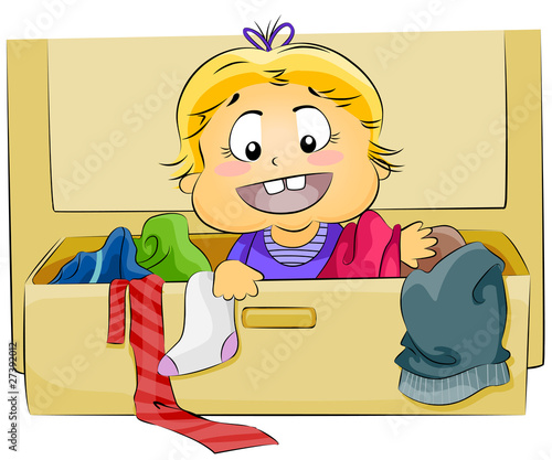Baby in Drawer