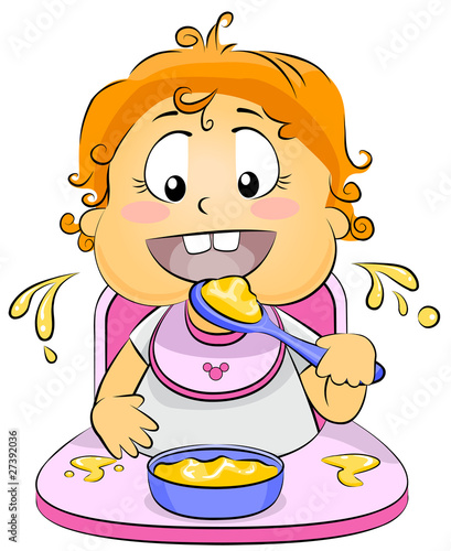 Baby Eating