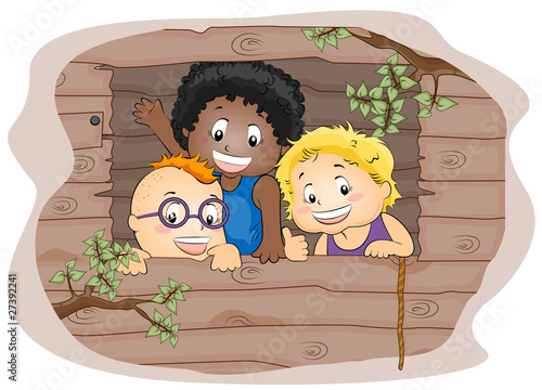 Kids in a Treehouse