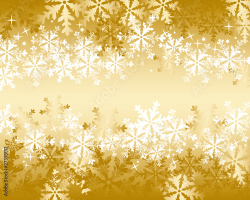 crystal background gold