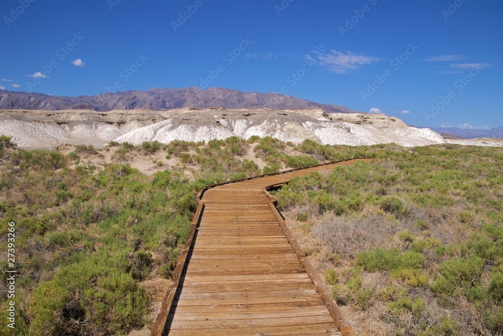 Salt Creek raised boardwalk, Death Valley National Park