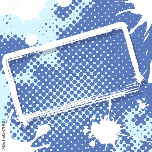 white frame