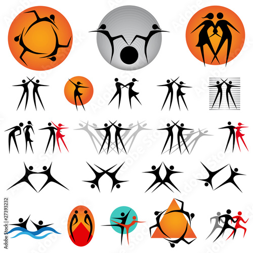 Design elements-active people