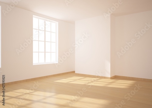 white empty room