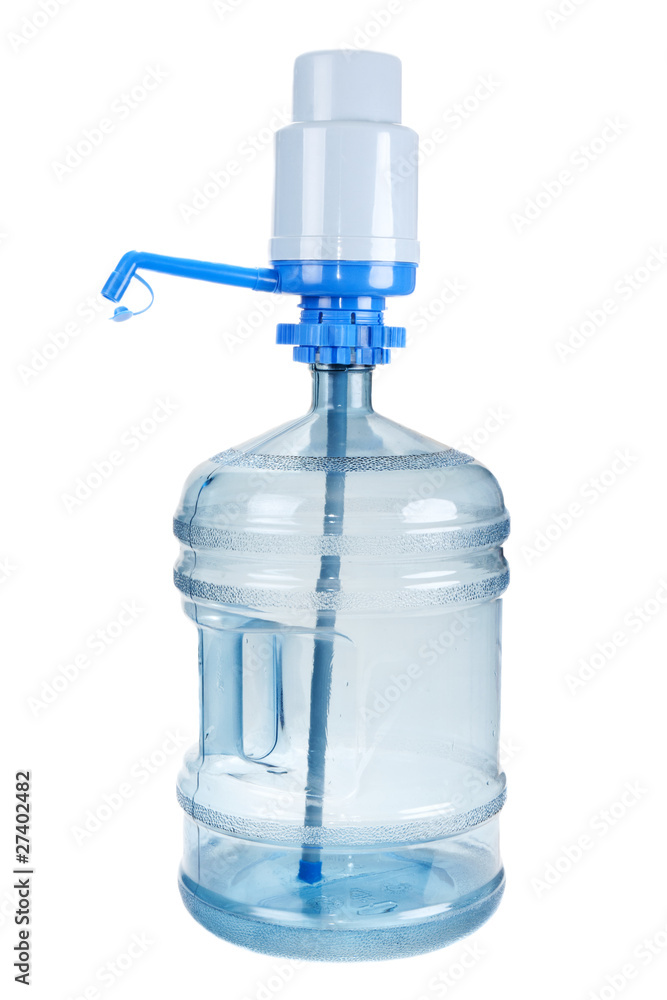 Plastic big bottle for water and pomp Plastic big bottle for water and pomp