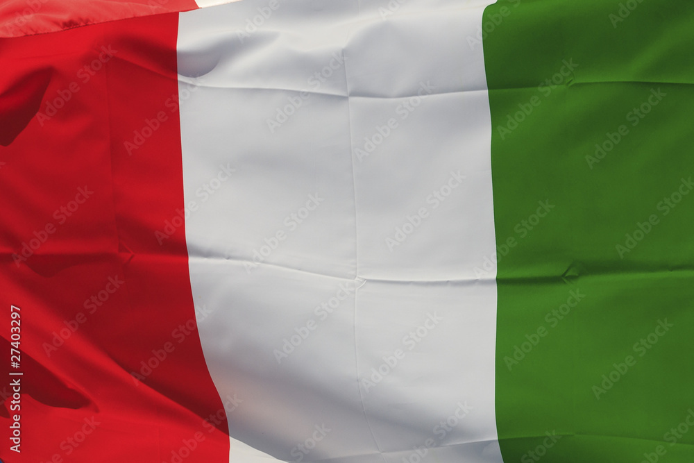 Obraz premium bandiera italiana
