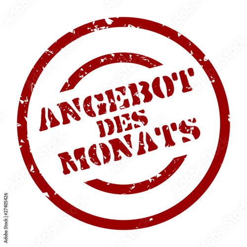stempel angebot des monats I