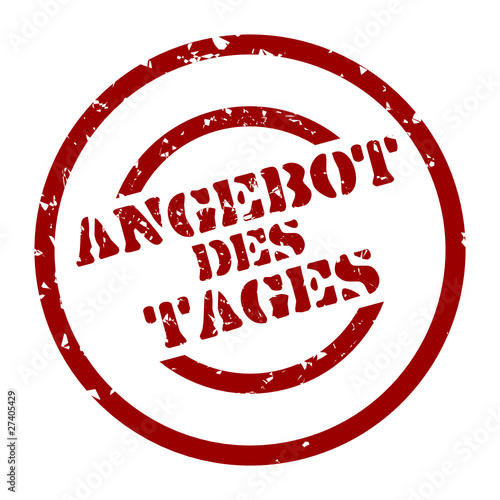 stempel angebot des tages I