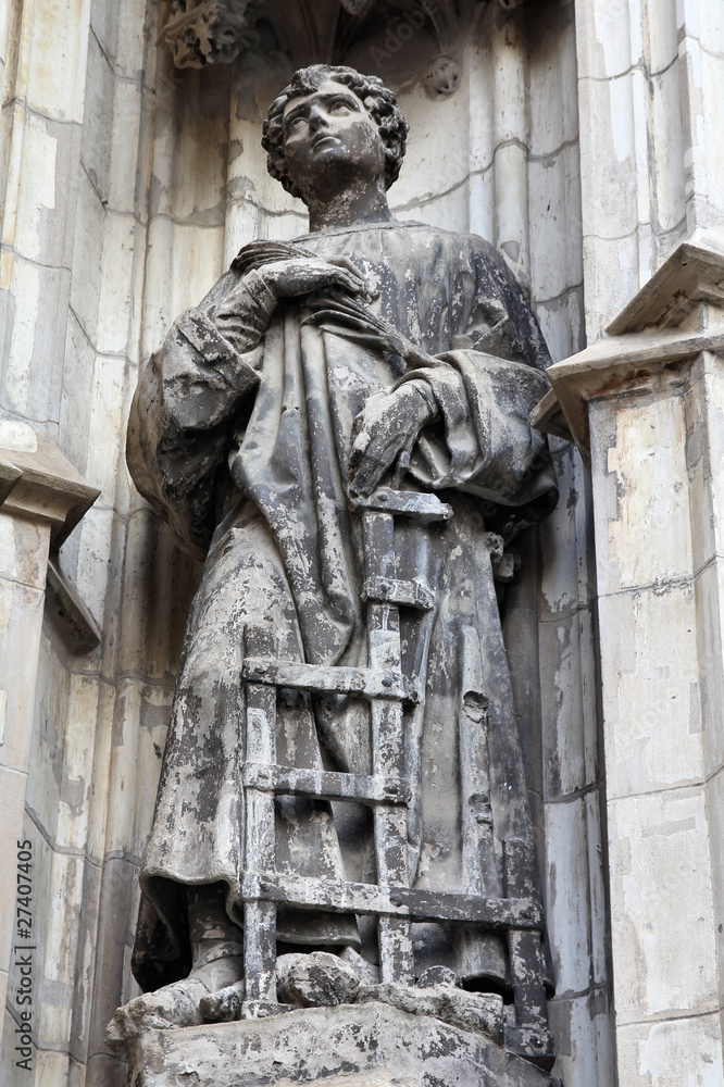 Saint Lawrence in Seville cathedral Saint Lawrence in Seville cathedral