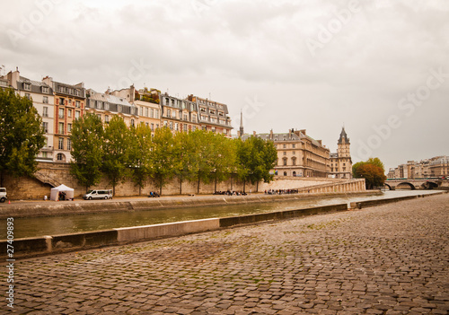 Quay of Seine in Paris photo