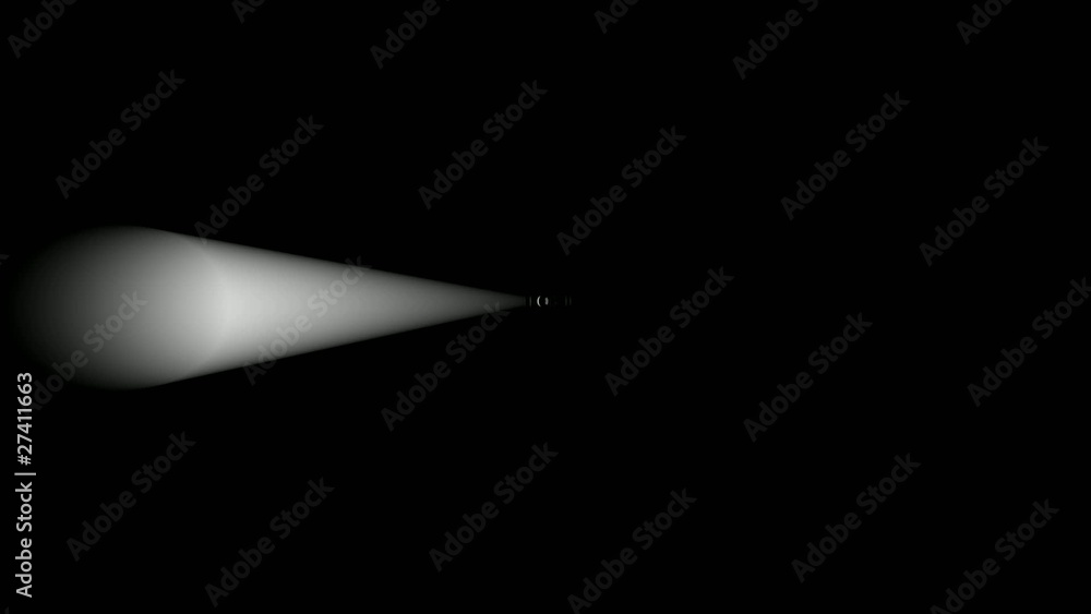 Phare dans la pénombre