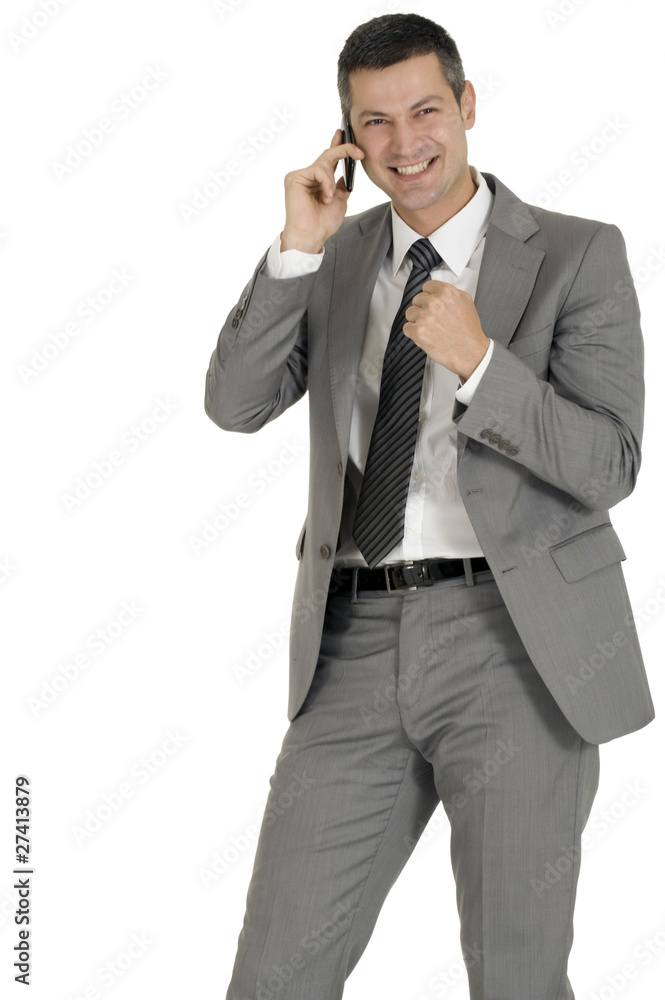 businessman with mobile phone businessman with mobile phone