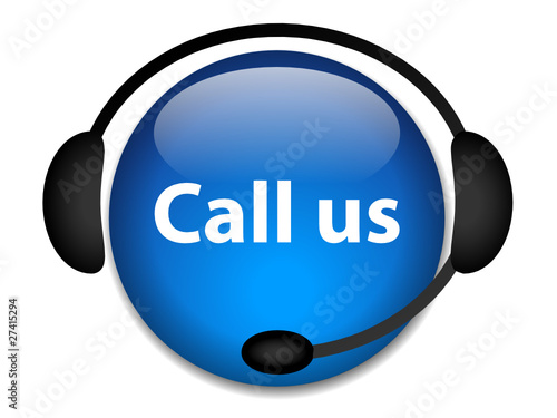 CALL US Web Button (customer service contact helpline hotline)