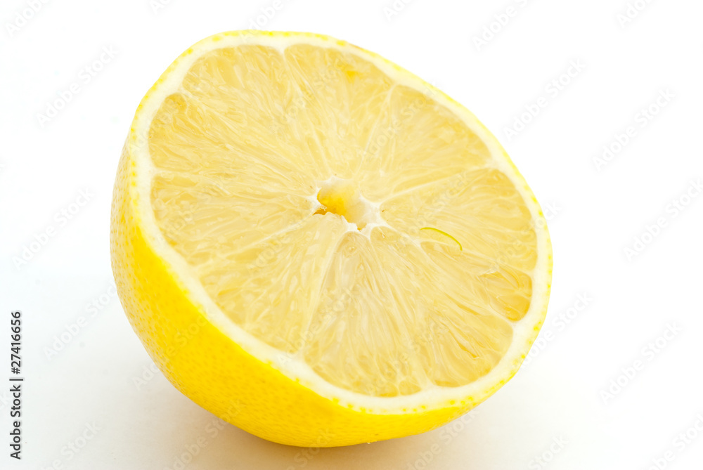 Lemon fruit isolated on white background Lemon fruit isolated on white background
