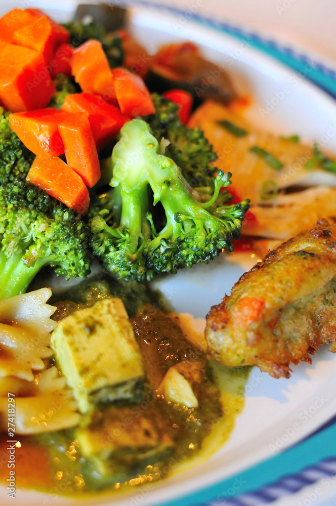 Closeup of broccoli delicacy Closeup of broccoli delicacy