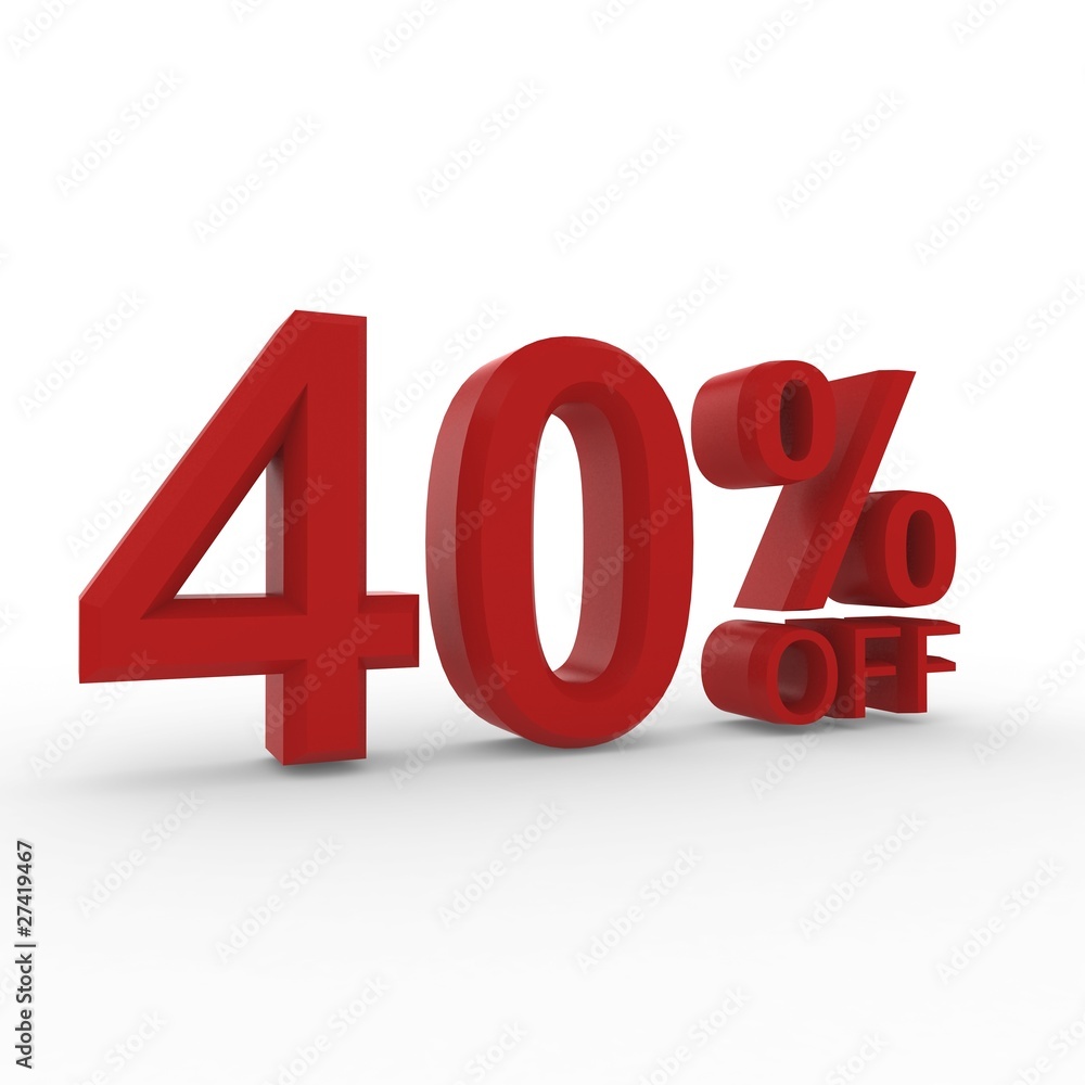 3d High resolution image percent off 3d High resolution image percent off