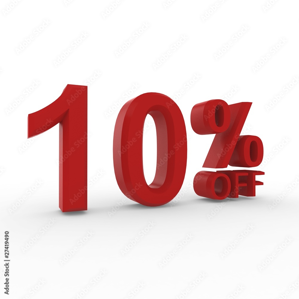 3d High resolution image percent off 3d High resolution image percent off